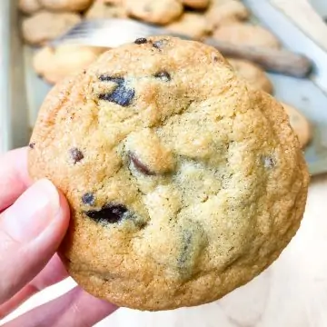 a chewy chocolate chunk cookie