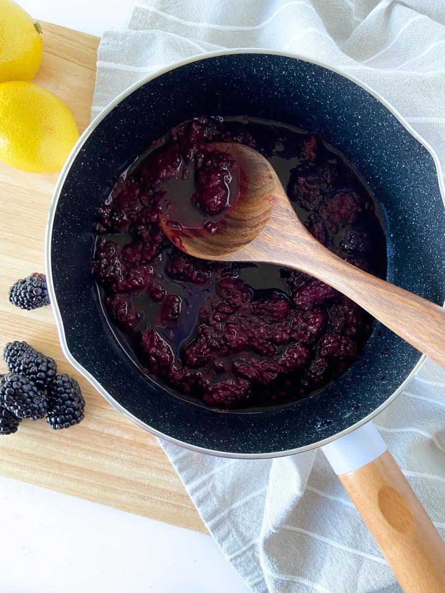 how to make blackberry compote